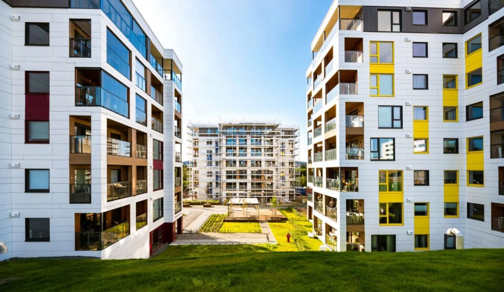 7-stöckige Wohnanlage bietet Ihnen die perfekte Kombination aus modernem Wohnkomfort und nachhaltigem Wohnen